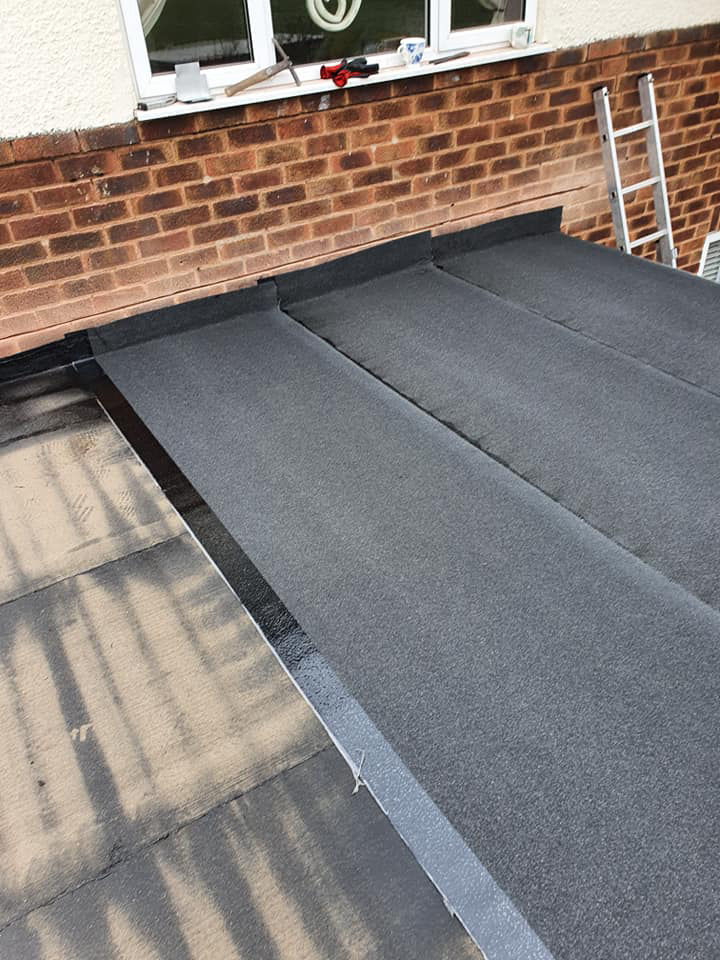 EPDM Flat Roof — Garage, Glen Parva, LE2