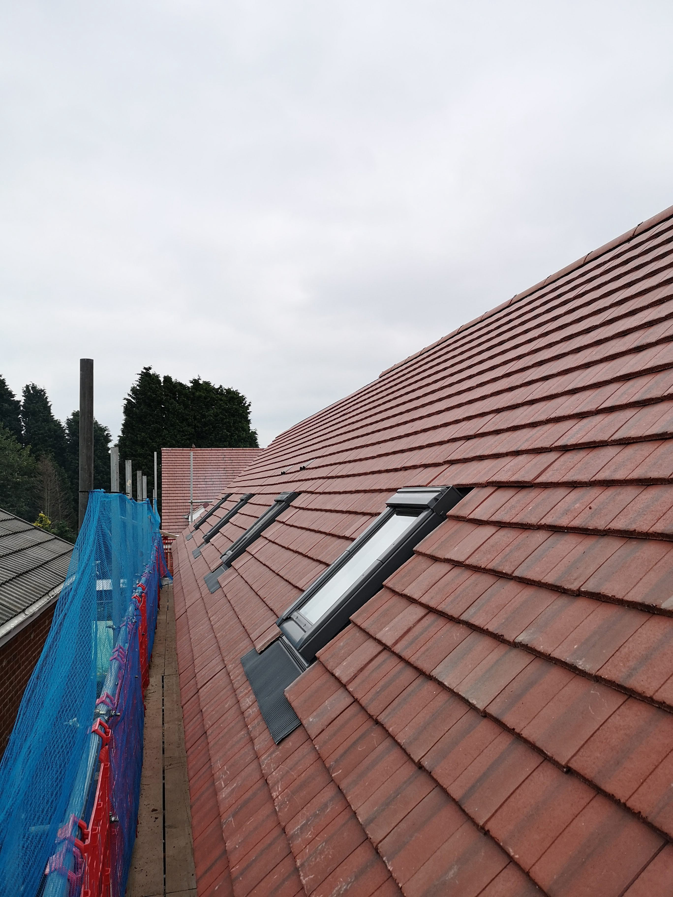 Slate roof replacement completed in Wigston LE18 by L&A Roofing Contractors Leicester