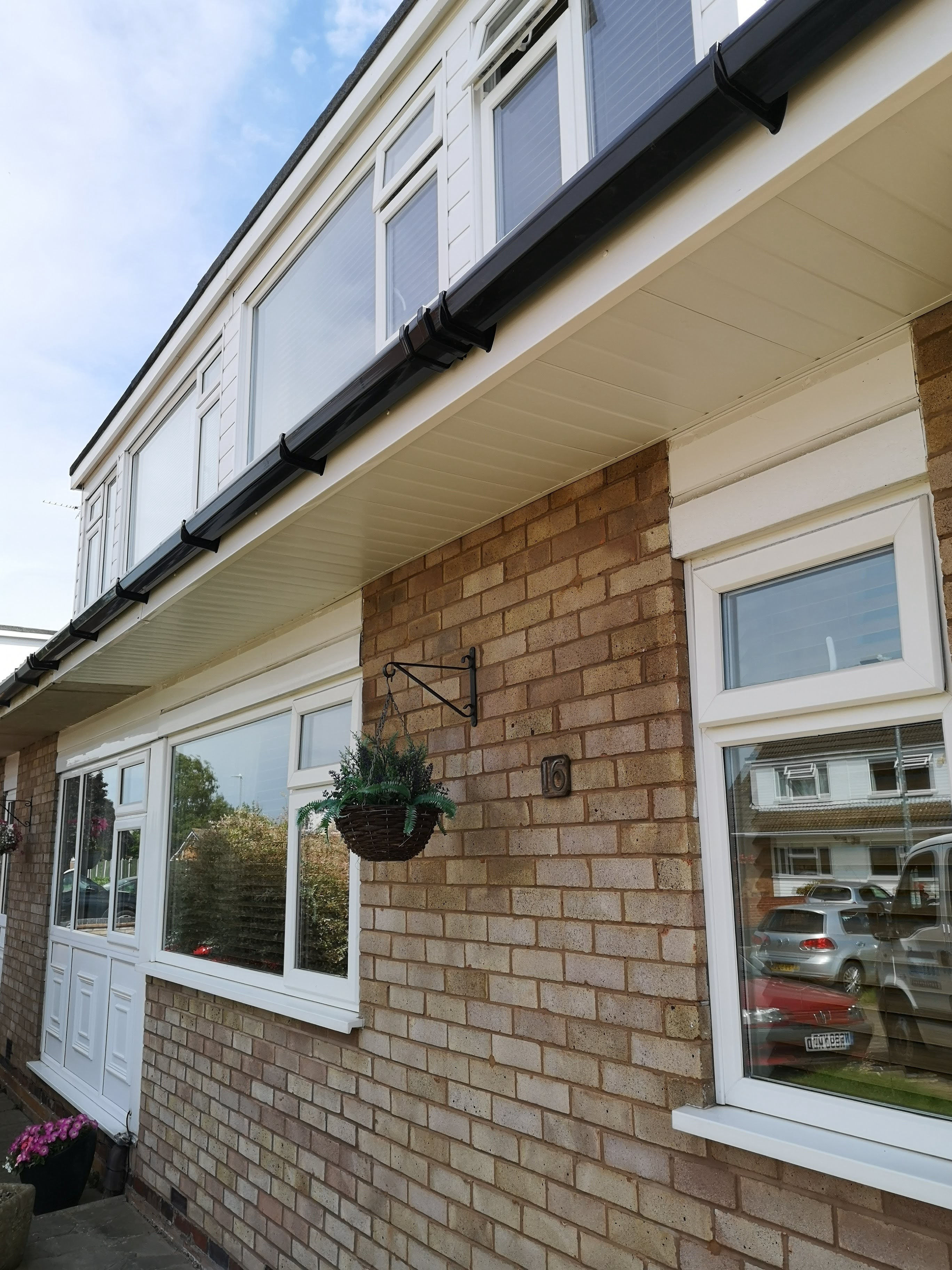 Completed slate roof replacement in Leicester by L&A Roofing